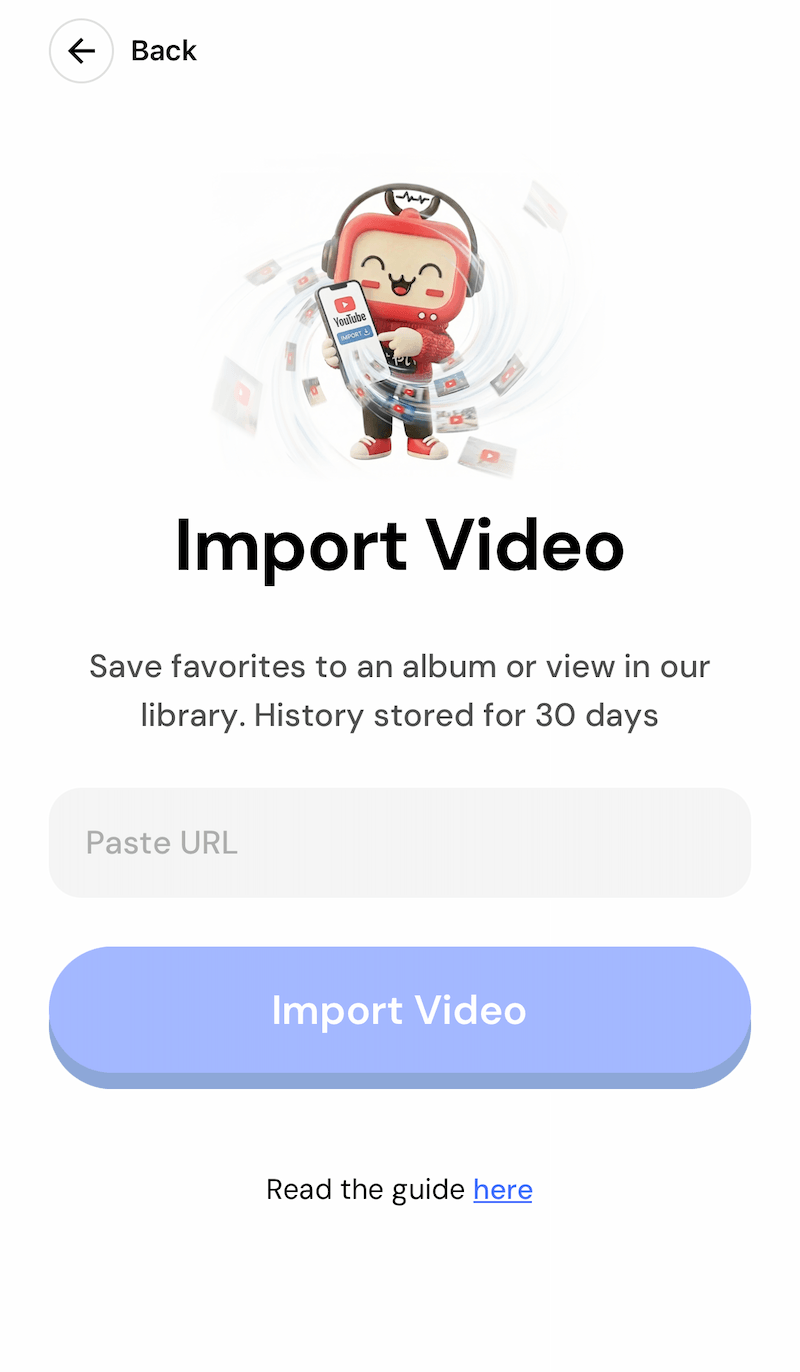 My Imports Page